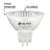 472531 47253 - Lámpara de halógeno 50 W tipo MR 16 base GU5.3, Volteck