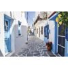 472903 47290 - Arbotante tipo farol tradicional suspendido p/exterior, bco.