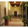 47297 - Arbotante tipo farol tradicional colgante p/exterior, negro