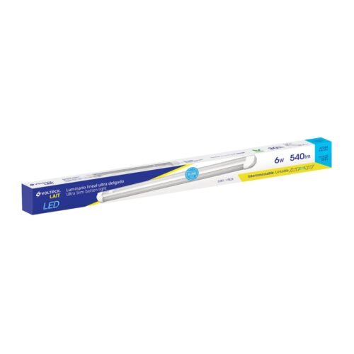 47324 47324 - Luminario lineal ultra delgado de LED 6 W para gabinete