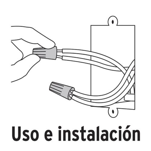 47330 - Bolsa con 20 capuchones para cable, calibres surtidos