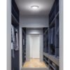 473462 47346 - Luminario LED tipo plafón 6 W, redondo, luz de día, gris