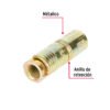 47367 - Caja con 50 taquetes expansivos de 3/8" sin tornillo, FIERO