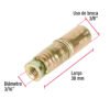 473732 47373 - Bolsa con 4 taquetes expansivos de 3/16" sin tornillo, FIERO