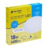 473764 47376 - Luminario LED 18W plafón decorativo liso, luz de día, BASIC