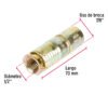 473782 47378 - Bolsa con 2 taquetes expansivos de 1/2" sin tornillo, FIERO