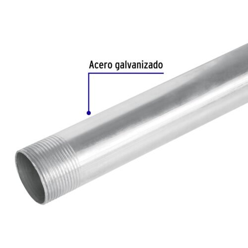 47389 - Tubo Conduit 1 1/4" para mufa, pared gruesa (0.9 mm), 1.5 m
