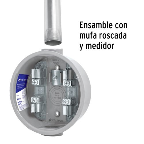 47389 - Tubo Conduit 1 1/4" para mufa, pared gruesa (0.9 mm), 1.5 m