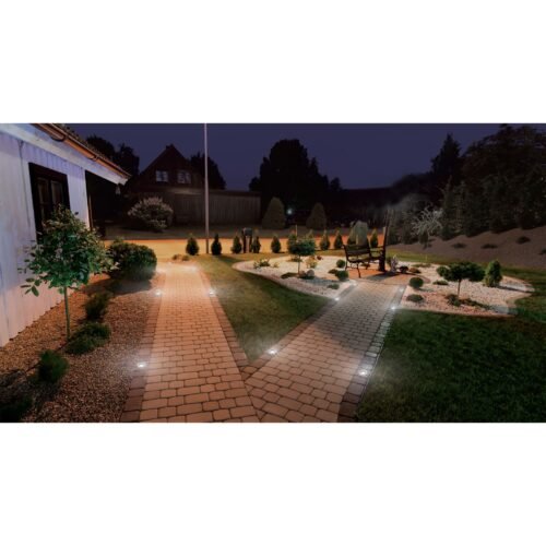 473944 47394 - Luminario para exterior empotrado en piso para MR16 GU10