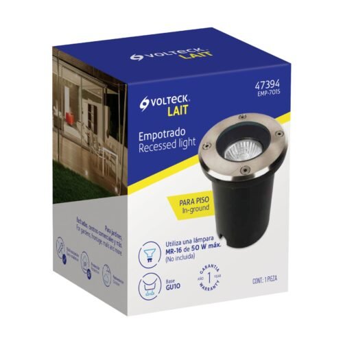 473945 47394 - Luminario para exterior empotrado en piso para MR16 GU10