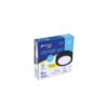 47395 - Luminario LED tipo plafón 6 W, redondo, luz de día, negro