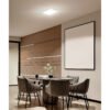 47444 - Luminario LED tipo plafón 18 W, cuadrado, luz de día, blanco