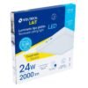 47445 - Luminario LED tipo plafón 24 W, cuadrado, luz de día, blanco