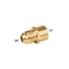 47455 - Conector flare soldable de latón, 3/8" x 1/2", Foset