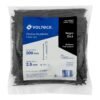474674 47467 - Bolsa con 1000 cinchos plásticos 18 lb, 200x2.5 mm, negros