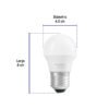 475422 47542 - Lámpara LED G45 3 W (equiv. 25 W), luz de día, caja, Volteck