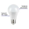 47547 - Lámpara LED A19 9 W (equiv. 60 W), luz cálida, caja, Volteck
