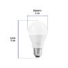 47548 - Lámpara LED A19 12 W (equiv. 75 W), luz de día, caja Volteck