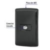 47602 - Placa armada con conexión para TV, negro, línea Italiana