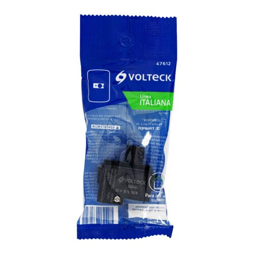 476124 47612 - Dimmer giratorio, línea Italiana, color negro, Volteck