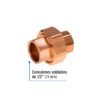 47622 - Tuerca unión de cobre de 1/2", Foset Basic