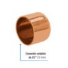 47640 - Tapón capa de cobre 1/2", FOSET BASIC