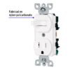47728 - Interruptor de palanca con contacto, Standard, blanco