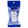 47728 - Interruptor de palanca con contacto, Standard, blanco