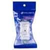 47729 - Interruptor dúplex de palanca, Standard, blanco, Volteck
