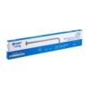 47753 - Brazo recto 50 cm con chapetón para regadera, satín, Foset