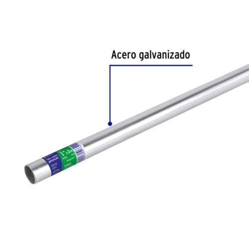 47773 47773 - Tubo Conduit 1" pared delgada (1.6 mm), et. verde, 3 m
