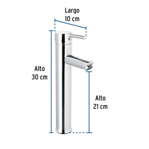 477932 47793 - Monomando alto cromo para lavabo, Foset Tubig