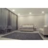 47798 - Luminario de LED para empotrar 15 W, ajustable, luz de día