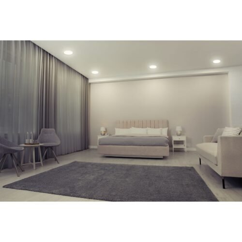 47798 - Luminario de LED para empotrar 15 W, ajustable, luz de día