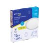47798 - Luminario de LED para empotrar 15 W, ajustable, luz de día
