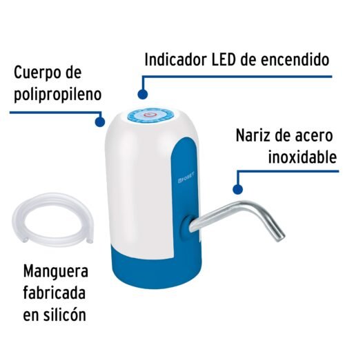 47806 - Dispensador eléctrico de agua para garrafón, Foset