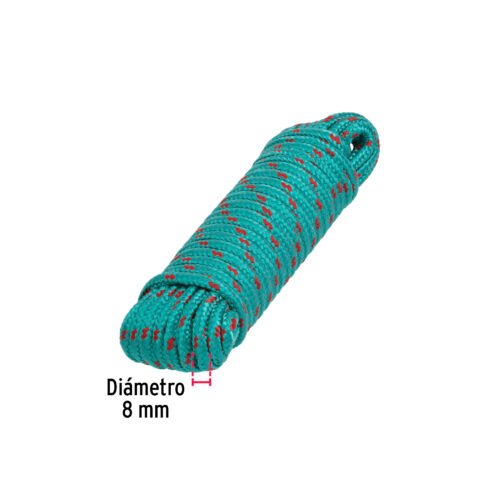 478102 47810 - Piola de polipropileno trenzada de 8mm x 15m en madeja
