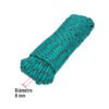 478151 47815 - Piola de polipropileno trenzada de 8mm x 30m en madeja