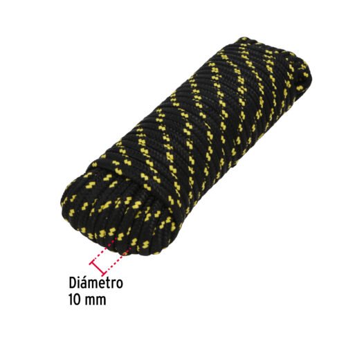 47816 - Piola de polipropileno trenzada de 10mm x 30m en madeja