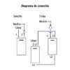 478353 47835 - Placa armada acero 1 interruptor y 1 de 3 vías 1 mód,Lisboa
