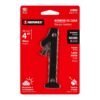 47854 - Número 1 de latón sólido 4", negro,  HERMEX