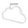 47868 - Luz de noche de LED nube neón, Volteck