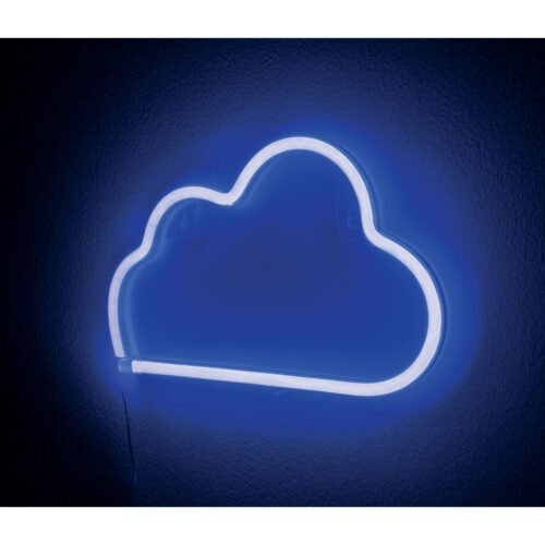 47868 - Luz de noche de LED nube neón, Volteck