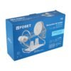 47908 - Escurridor de acero cromado con 2 niveles para trastes