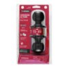 47909 - Cerradura pomo, negro, esfera, entrada, HERMEX