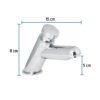 47918 - Llave temporizadora para lavabo, Foset