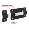 47930 - Pasador de barra plana 4", negro, HERMEX
