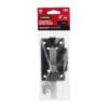 47930 - Pasador de barra plana 4", negro, HERMEX