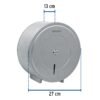 47932 - Portarollo de acero inox, Foset