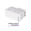 47943 - Interruptor de 3 vías blanco de 1 módulo, línea Lisboa